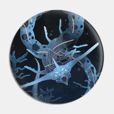 Ghost Leviathan Pin Official Subnautica Merch