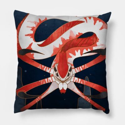 Reaper Leviathan Throw Pillow Official Subnautica Merch