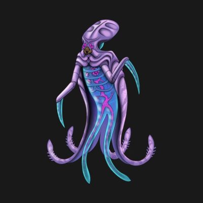 Warper Alien Cyborg Tapestry Official Subnautica Merch