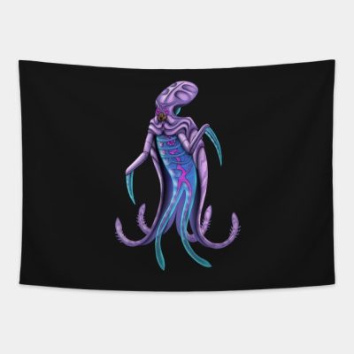Warper Alien Cyborg Tapestry Official Subnautica Merch