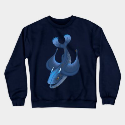 Glow Whale Crewneck Sweatshirt Official Subnautica Merch