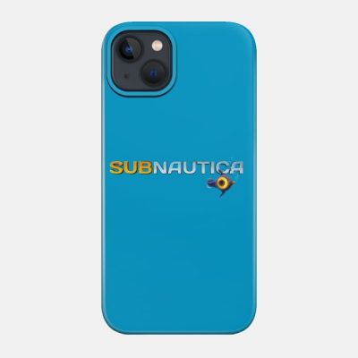 Subnautica Logo Phone Case Official Subnautica Merch