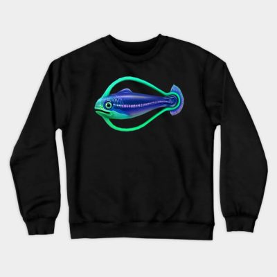 Hoop Fish Crewneck Sweatshirt Official Subnautica Merch