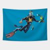 Diver Tapestry Official Subnautica Merch