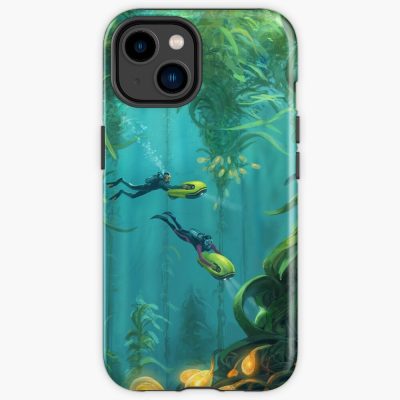 Exploring The Kelp Forest Iphone Case Official Subnautica Merch