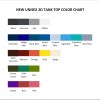 tank top color chart - Subnautica Shop