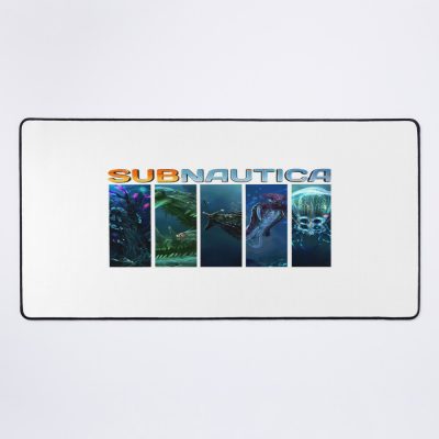 Funny Subnautica Design Arts Multiplayer Gamer Mouse Pad Official Cow Anime Merch